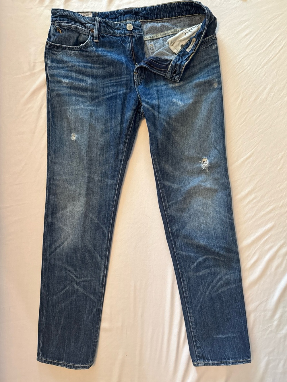 Polo Ralph Lauren Astor Boyfriend Jeans Size 28 Distressed
